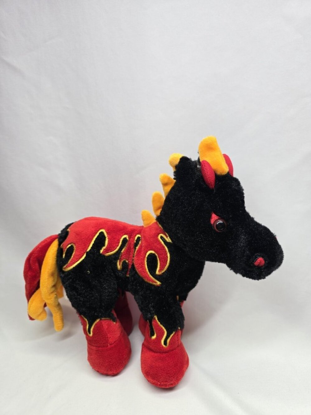 Ganz Webkinz Night Mare Horse HM398 Stuffed Animal Toy NO CODE Retired